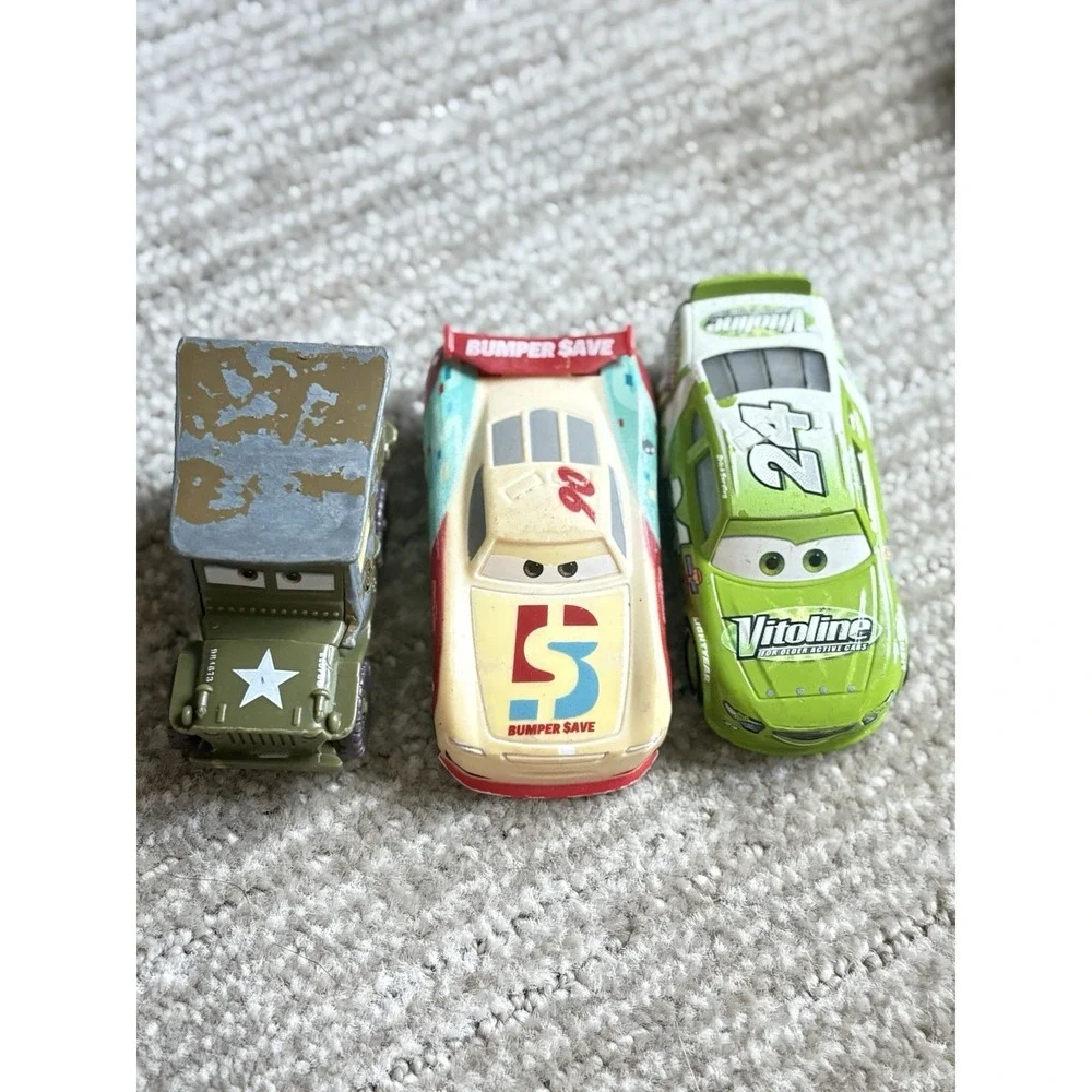 Disney Pixar Cars Mixed Movie Vehicles Mattel Diecast Lot of 3